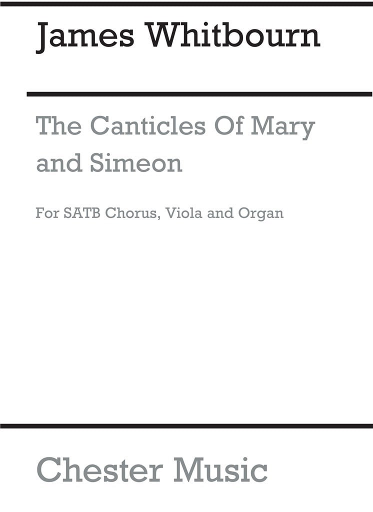 The Canticles of Mary and Simeon